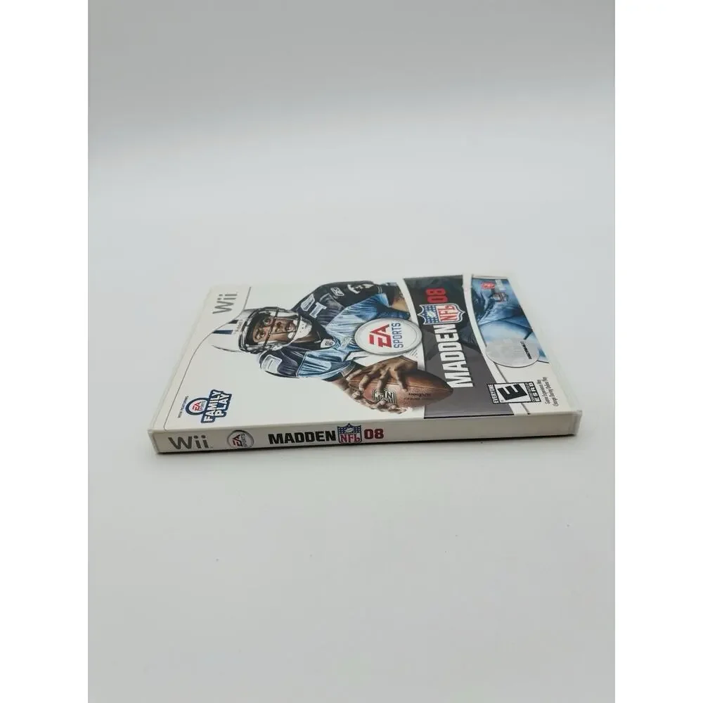 Madden NFL 08 (Nintendo Wii) CIB COMPLETE Tested Works VG Condition